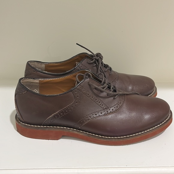 G.H Bass Leather Wingtip Dress Shoes - Picture 2 of 2